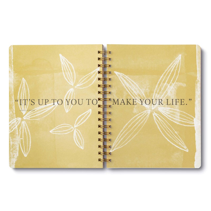 Compendium Spiral Notebook - The map to where sheâ€™s going is written on her heart. â€” A Designer Spiral Notebook with 192 Lined Pages, College Ruled, 7.0â€W x 9.25â€H - Image 5